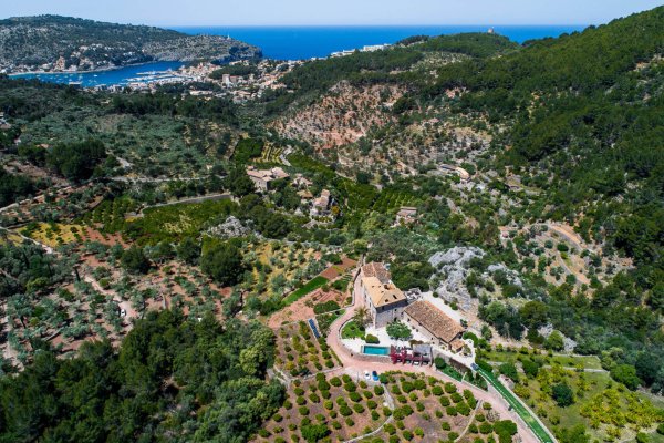 Die Villa Princesa aus der Luft fotografiert