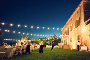 Lichterketten Dekoration Finca Palma Vista